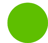Cool Green Circle Sticker - Cool Green Circle Stickers