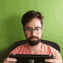 Playing Video Games Wolfe Glick GIF - Playing Video Games Wolfe Glick Wolfey GIFs