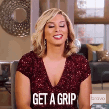 Get A Grip Robyn Dixon GIF - Get A Grip Robyn Dixon Real Housewives Of Potomac GIFs