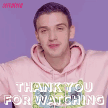 Thank You For Watching Lauv GIF - Thank You For Watching Lauv Seventeen GIFs