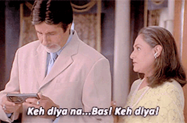 Keh Diya Na Bas GIF - Keh Diya Na Bas Keh Diya GIFs