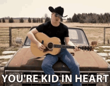 Youre Kid In Heart Singing GIF - Youre Kid In Heart Singing Playing Guitar GIFs