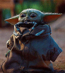 Baby Yoda Spit Out GIF - Baby Yoda Spit Out Frog GIFs