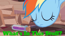 mlp rainbow dash whats in this stuff what is in this mlp fim