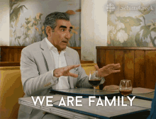 we are family johnny johnny rose eugene levy schitts creek