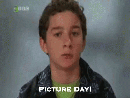 Picture Day! GIF - Picture Day School Picture Awkward Picture GIFs