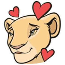 nala the lion king lion love