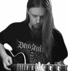 playing guitar benighted season of mist serve to deserve song playing a guitar riff