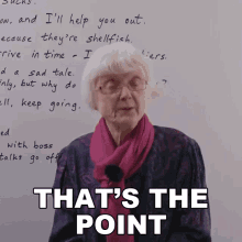 Thats The Point Gill GIF - Thats The Point Gill Engvid GIFs