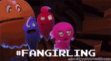 pacman and the ghostly adventures pinky fangirling excited ghost