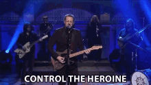 control the heroine singing band contain her control her