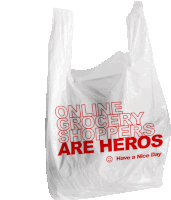 Online Grocery Shoppers Are Heros Online Grocery Shoppers Are Heroes Sticker - Online Grocery Shoppers Are Heros Online Grocery Shoppers Are Heroes Instacart Stickers