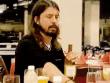Dave Grohl Wine GIF - Dave Grohl Wine Bottle GIFs