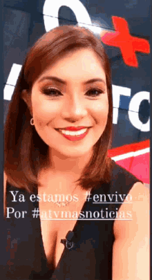 Alicia Retto Periodista GIF - Alicia Retto Periodista Atv Mas Noticias GIFs