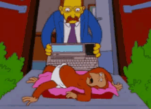 Pray For Mojo GIF - Simpsons GIFs