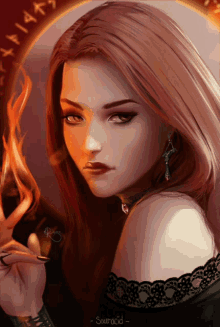 Elliered Flame GIF - Elliered Flame Red Head GIFs