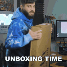 Unboxing Time Andrew Baena GIF - Unboxing Time Andrew Baena Unbox GIFs