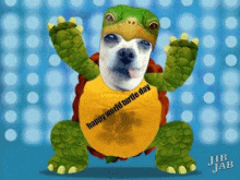 Happy World Turtle Day Doggy GIF - Happy World Turtle Day Doggy Turtle Dance GIFs