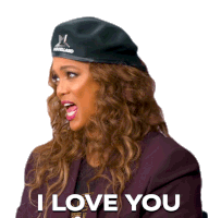 I Love You Tyra Banks Sticker - I Love You Tyra Banks Good Housekeeping Stickers