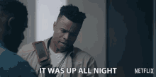 It Was Up All Night Marque Richardson GIF - It Was Up All Night Marque Richardson Reggie Green GIFs