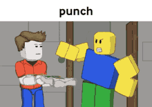 Punch Roblox GIF - Punch Roblox Game GIFs