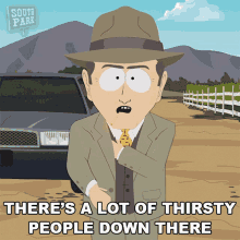 Theres A Lot Of Thirsty People Down There South Park GIF - Theres A Lot Of Thirsty People Down There South Park South Park The Streaming Wars GIFs