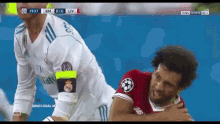إصابة محمد صلاح راموس ياللهوي ليفربول ريال مدريد GIF - Mo Salah Mohamed Salah Injury Sergio Ramos GIFs