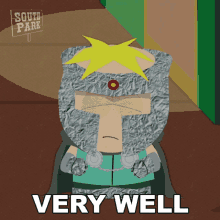 Very Well Butters Stotch GIF - Very Well Butters Stotch South Park GIFs