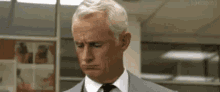 Mad Men GIF - Mad Men Deal With It Roger Sterling GIFs