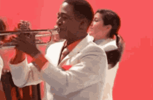 The Fresh Beat Band Shout Playing The Trumpet GIF - The Fresh Beat Band Shout Playing The Trumpet Trumpet GIFs