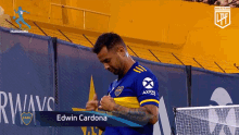 Hug Edwin Cardona GIF - Hug Edwin Cardona Liga Profesional De Fútbol De La Afa GIFs
