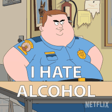I Hate Alcohol Dusty Marlow GIF - I Hate Alcohol Dusty Marlow Paradise Pd GIFs