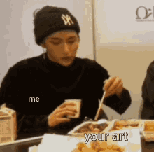 Me To Ur Art I Will Consume Your Art GIF - Me To Ur Art I Will Consume Your Art Love Art GIFs