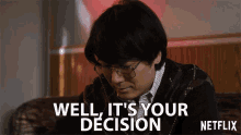 Its Your Decision Tetsuji Tamayama GIF - Its Your Decision Tetsuji Tamayama Kawada GIFs