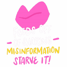 hate feeds off of sharing misinformtion starve it no hate dont hate misinformation