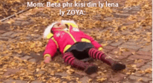 crying on floor girl zoya