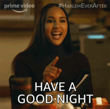 Have A Good Night Nora GIF - Have A Good Night Nora Harlem GIFs