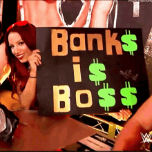 Sasha Banks Banks Is Boss GIF - Sasha Banks Banks Is Boss Wwe GIFs
