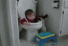 Stuck In Toilet Fell Into Toilet GIF - Stuck In Toilet Fell Into Toilet Poop GIFs