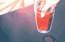 Drink Anime GIF - Drink Anime Aesthetic GIFs