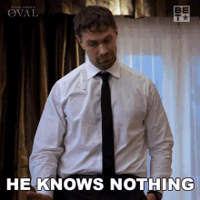 He Knows Nothing Max Carter GIF - He Knows Nothing Max Carter The Oval GIFs