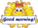 Good Morning Sunny Sticker - Good Morning Sunny Stickers