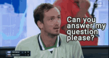 Daniil Medvedev Can You Answer My Question Please GIF - Daniil Medvedev Can You Answer My Question Please Answer My Question GIFs