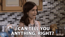 I Can Tell You Anything Right Nervous GIF - I Can Tell You Anything Right Nervous Secrets GIFs