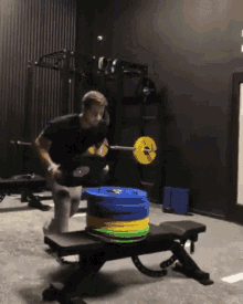Jump Out Of Balance GIF - Jump Out Of Balance Fall GIFs