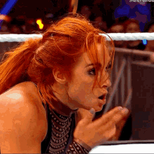 Becky Lynch Cant Believe It GIF - Becky Lynch Cant Believe It Wow GIFs