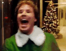 Elf Christmas Is Coming GIF - Elf Christmas Is Coming Running GIFs