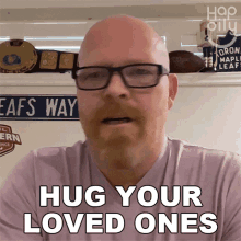 Hug Your Loved Ones Happily GIF - Hug Your Loved Ones Happily Hug Your Family GIFs