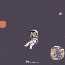 sad astronaut floating space sad astronaut floating space