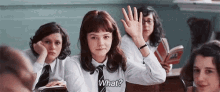 What Raise Your Hand GIF - What Raise Your Hand Classroom GIFs